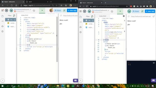 HOW TO HOST WEBSITE USING REPL.IT смотреть онлайн