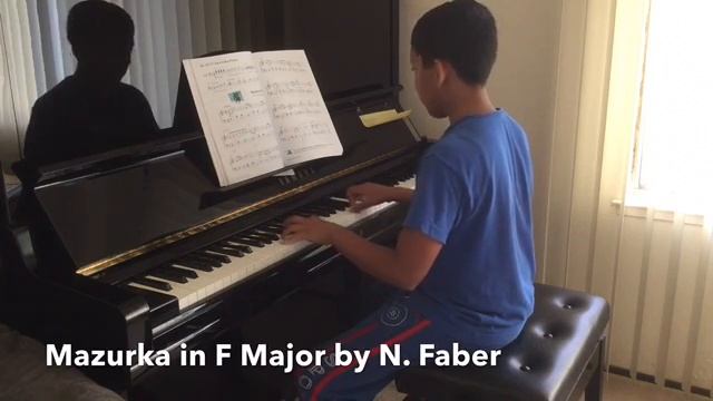 Mazurka in F Major by Faber смотреть онлайн