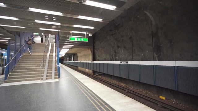 Sweden, Stockholm, Subway Ride From Vårberg To Masmo + Walking Around