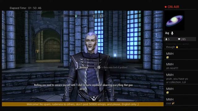 Skyrim LIVE Ps4 anniversary edition w mod - 15 смотреть онлайн