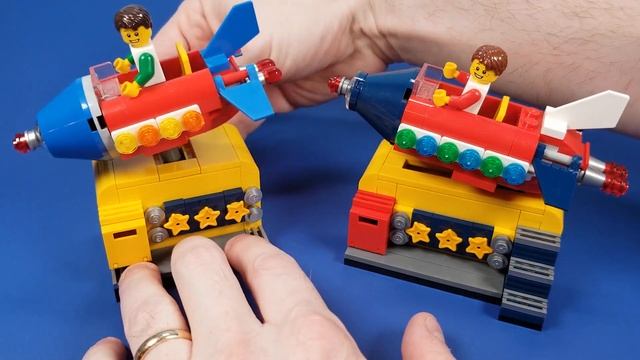 LEGO Ideas Space Rocket Ride 40335 Fan Designer Notes And Comparison Review