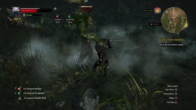 The Witcher 3: Hearts of Stone - Level 37 Ancient Leshen Fight (Resin, Mutagen, Powder Monster Egg) смотреть онлайн