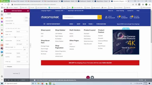 How to create megamenu shop in the Dukamarket theme #dukamarket #dukamarket_megamenu смотреть онлайн