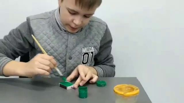 Мастер-класс делаю танк из спичечного коробка смотреть онлайн