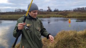 Рыбалка на реке Руза. Окунёвая заводь, охота на щуку. Золотая Рыбалка (22 серия)