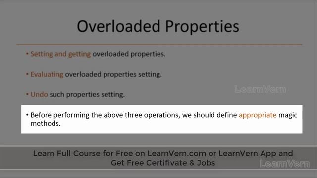 What is Overloading in Advance PHP? | LearnVern смотреть онлайн