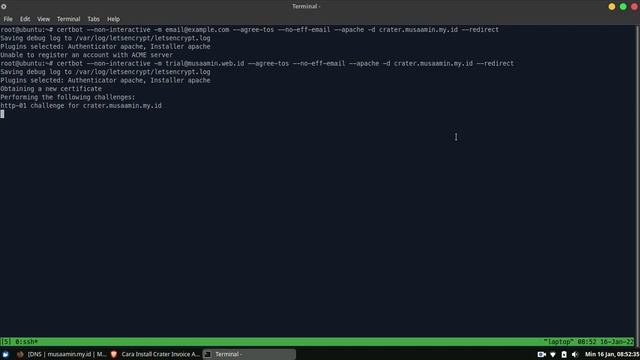Install Crater Invoice di Ubuntu 20.04 смотреть онлайн