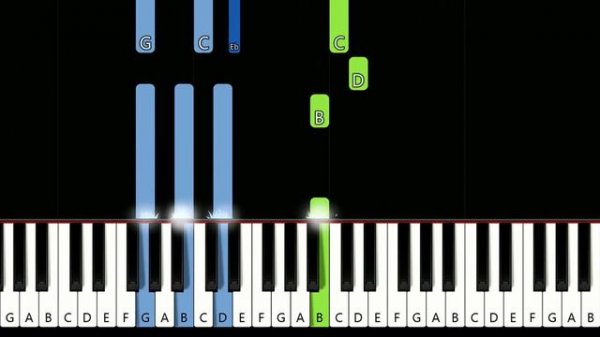 Maroon 5 - This Love  (piano tutorial)