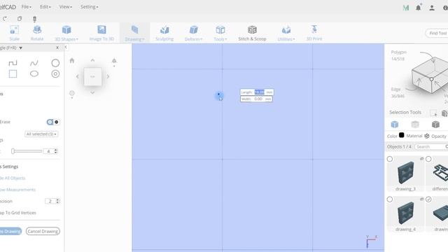 Converting SKETCH into a 3D PRINTABLE HOUSE prototype! in selfcad.com смотреть онлайн