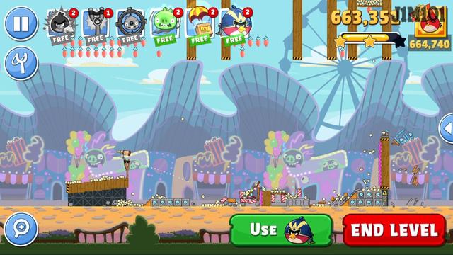 ANGRY BIRDS FRIENDS TOURNAMENT: CAN J1M101 GET ALL THREE STARS ? #46 2 LEVEL смотреть онлайн