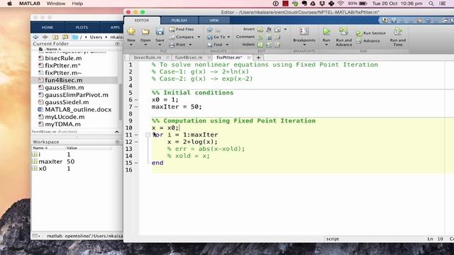 Fixed Point Iteration in Single Variable смотреть онлайн