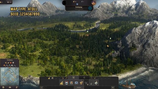 Anno1800 - Quick Tip&Trick #7 - Map Types And Best Map Seeds!