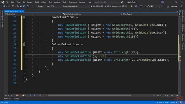 Xamarin Forms #13: Grid Layout in C# смотреть онлайн