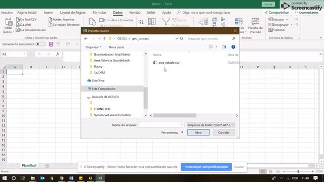 Como exportar tabela dbf (QGIS / Excel) смотреть онлайн