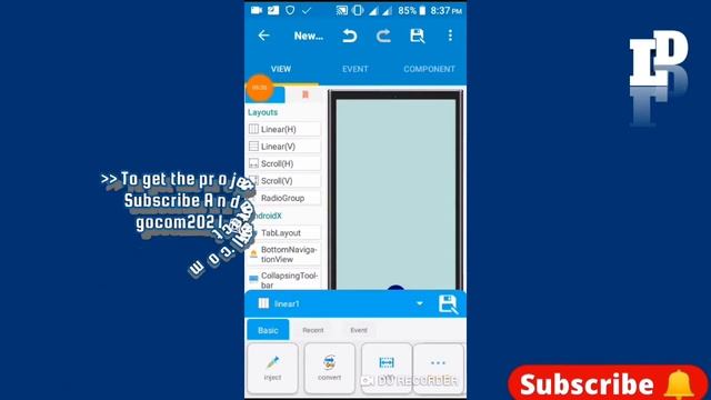 Cool BottomNavigation with Fragment in Sketchware pro смотреть онлайн