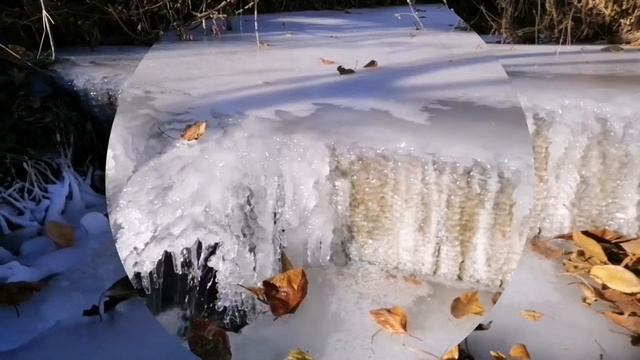 Журчание зимнего ручья. Полдень | The murmur of the creek. смотреть онлайн