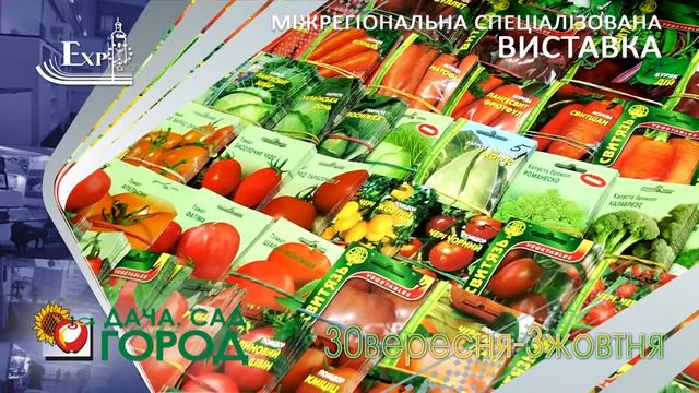 Анонс XVII міжрегіональної спеціалізованої виставки "ДАЧА. САД. ГОРОД" 30 вересня - 3 жовтня смотреть онлайн