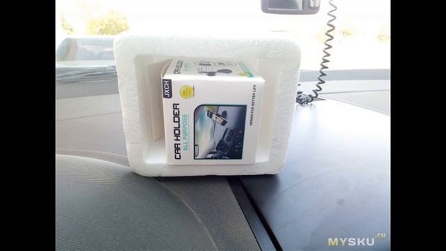 Автомобильный держатель телефона с двумя видами крепления. | #Обзор смотреть онлайн