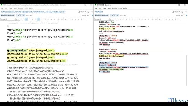 (T49-4)User1，git gc(壓縮物件)，git verify-pack -v xxx.pack(查看被壓縮的物件)。git unpack-objects(解壓縮物件) смотреть онлайн