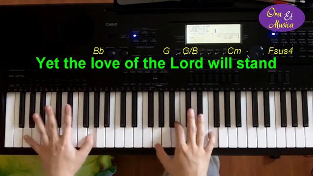 Though The Mountains May Fall (Bb) - Dan Schutte - How to play (Chords Annotations) смотреть онлайн