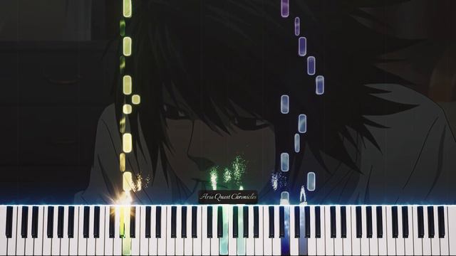 Piano Tutorial: L's Theme from Death Note 🎹 смотреть онлайн