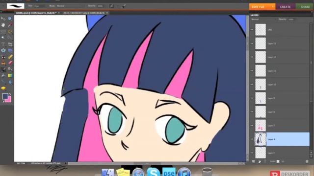 Panty & Stocking with Garterbelt | Stocking | Digital Speedpaint смотреть онлайн