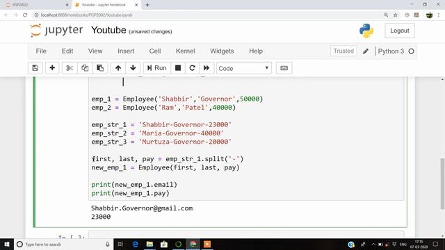 OOP's in Python #3 Regular methods, Class methods & static methods use case's with Example. смотреть онлайн
