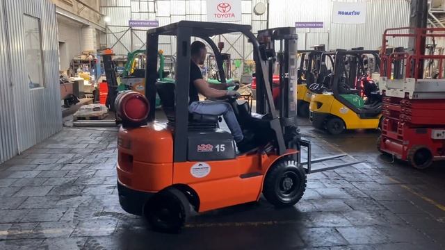 Вилочный погрузчик Heli CPQD15-RC смотреть онлайн