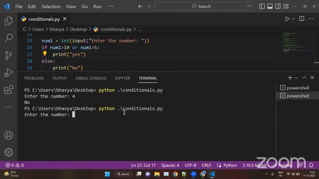 Python Training | Learn Full Training Course for Beginners | Python Course Live | Day 5 | Hindi смотреть онлайн
