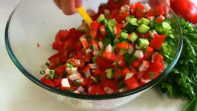 Два Салата с Помидорами за 10 минут смотреть онлайн