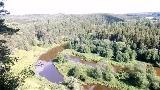 Поездка на Лада Гранта по красивым местам Удмуртии(село Перевозное, гора Байгурезь, исток Камы) смотреть онлайн