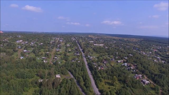 Город Кизел, Пермский край. Дамба, мост, август 2017 смотреть онлайн