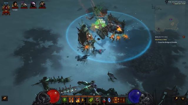 Diablo 3 RoS Act 3 Quest 8 Cross the Bridge of Korsikk смотреть онлайн