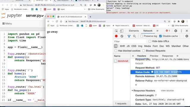 CS 320 Mar8-2021 (Part 2) - Rate Limiting смотреть онлайн