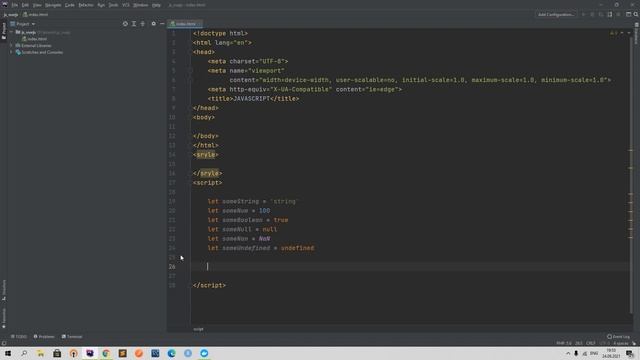 Javascript и Vuejs для Laravel 2. Как объявлять переменные в js. Типы данных. Функции в javascript смотреть онлайн