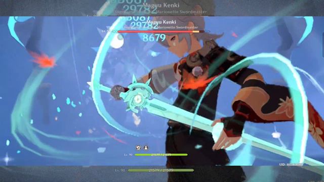 Crazy Charged Attack Ayaka C6 - Genshin Impact 2023 смотреть онлайн