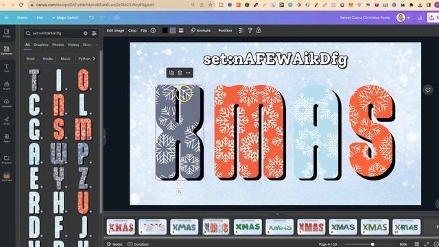 Unleash Holiday Magic with these Secret Canva Christmas Fonts! смотреть онлайн