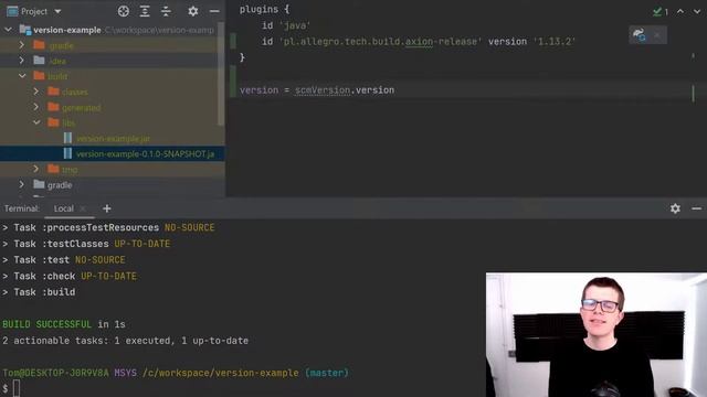 Version your project (Gradle best practice tip #5) смотреть онлайн