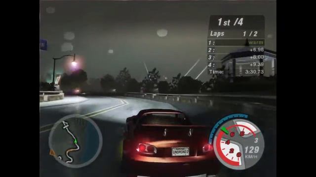 Bellavista circuit Need For Speed 8 underground 2 2004 смотреть онлайн