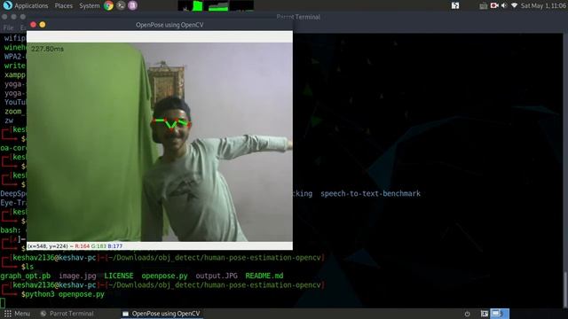 Pose Estimation & Body movement tracking using Python OpenCV | Linux | Machine Learning смотреть онлайн