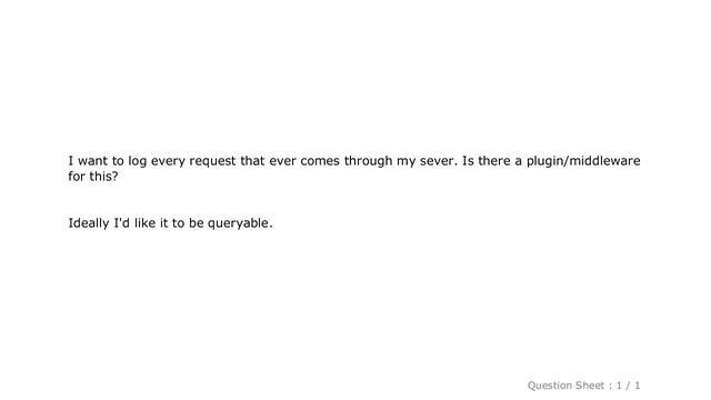 Django : Is there a Django middleware/plugin that logs all my requests in a organized fashion? смотреть онлайн