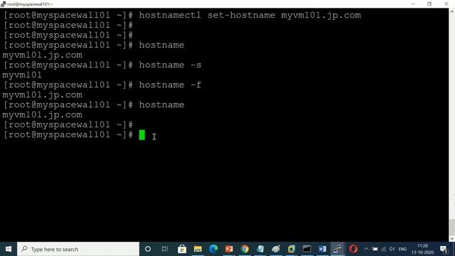 How to change hostname in RHL/CentOS 7 step by step. смотреть онлайн