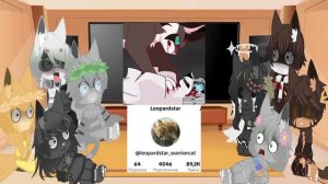 Реакция котов-воителей на шип Искра/Коршун | Коты~Воители