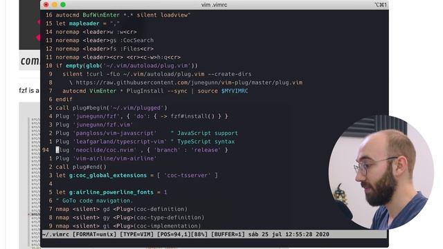 He utilizado VIM durante 30 días... os CUENTO mi EXPERIENCIA (configuración y plugins) смотреть онлайн