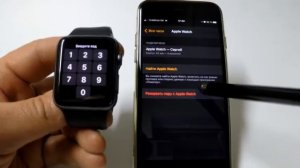 Сброс код-пароля в Apple Watch