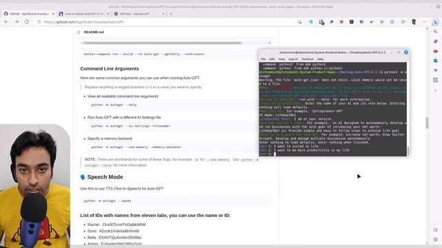 Auto-GPT Linux - Download & Install Tutorial (How to Use Easily?) смотреть онлайн