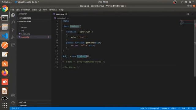 OOP in PHP | Part # 1 Introduction and Class | PHP OOPS Tutorial in Hindi смотреть онлайн