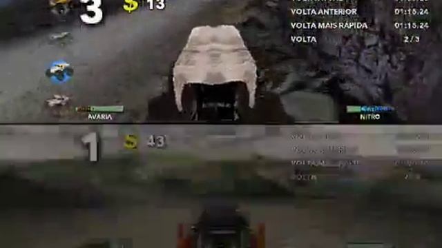 Playthrough - Monster Trux Extreme Offroad Edition PC - Challenge Mode - Bronze Cup #2 смотреть онлайн