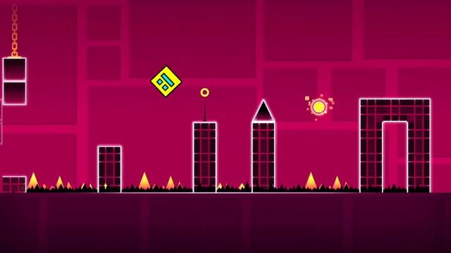 я снова играю в geometry dash. (2 часть). смотреть онлайн