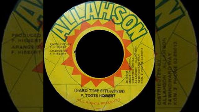 F.Toots Hibbert - Hard time situation смотреть онлайн